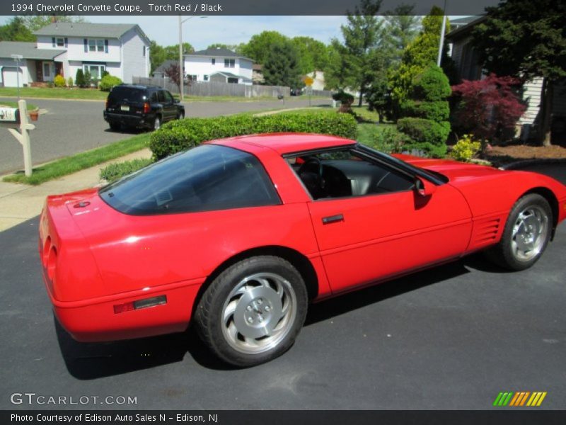 Torch Red / Black 1994 Chevrolet Corvette Coupe