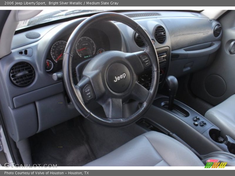 Bright Silver Metallic / Medium Slate Gray 2006 Jeep Liberty Sport