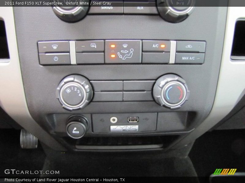 Oxford White / Steel Gray 2011 Ford F150 XLT SuperCrew