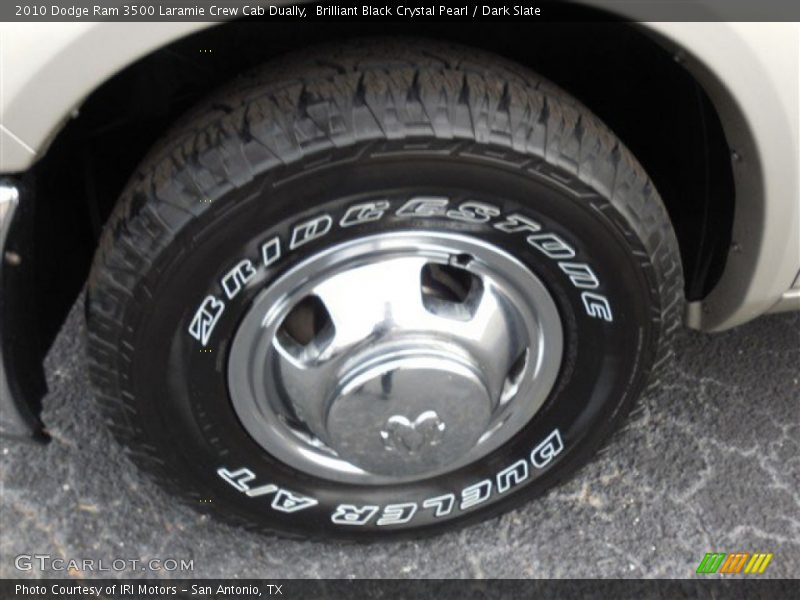 Brilliant Black Crystal Pearl / Dark Slate 2010 Dodge Ram 3500 Laramie Crew Cab Dually