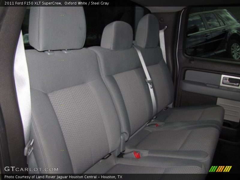 Oxford White / Steel Gray 2011 Ford F150 XLT SuperCrew