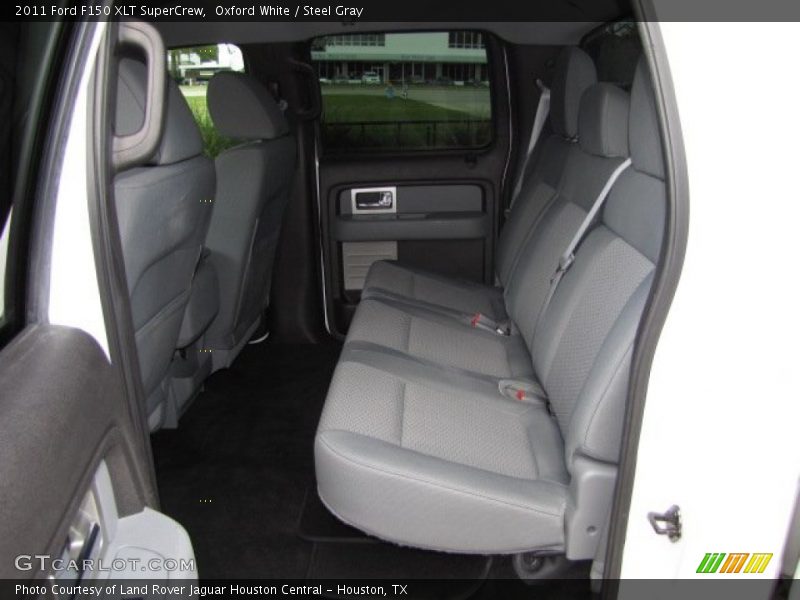 Oxford White / Steel Gray 2011 Ford F150 XLT SuperCrew