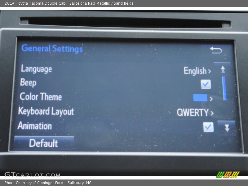 Barcelona Red Metallic / Sand Beige 2014 Toyota Tacoma Double Cab