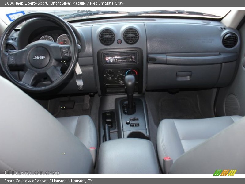 Bright Silver Metallic / Medium Slate Gray 2006 Jeep Liberty Sport
