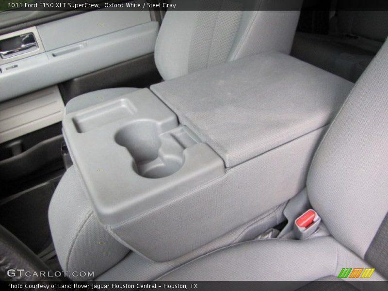 Oxford White / Steel Gray 2011 Ford F150 XLT SuperCrew