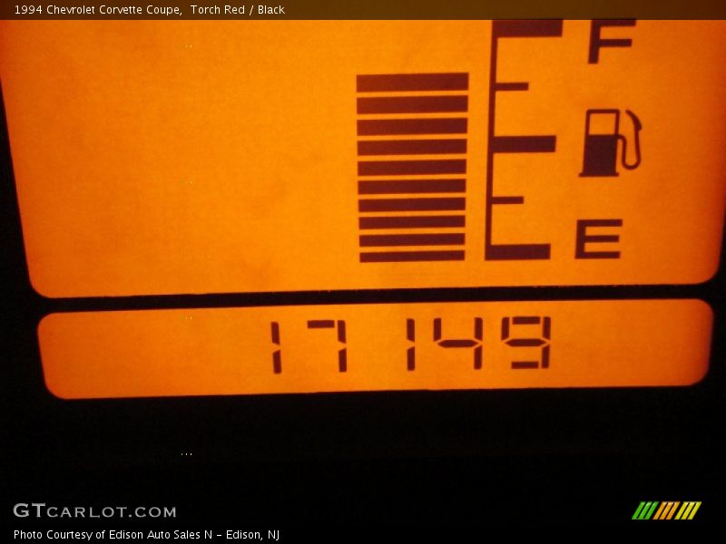 Torch Red / Black 1994 Chevrolet Corvette Coupe
