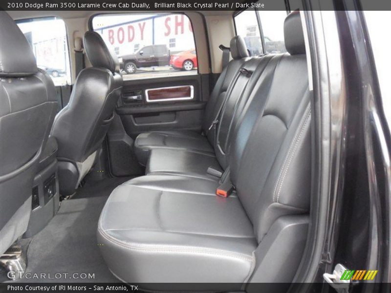 Brilliant Black Crystal Pearl / Dark Slate 2010 Dodge Ram 3500 Laramie Crew Cab Dually