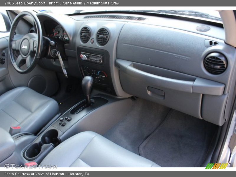 Bright Silver Metallic / Medium Slate Gray 2006 Jeep Liberty Sport