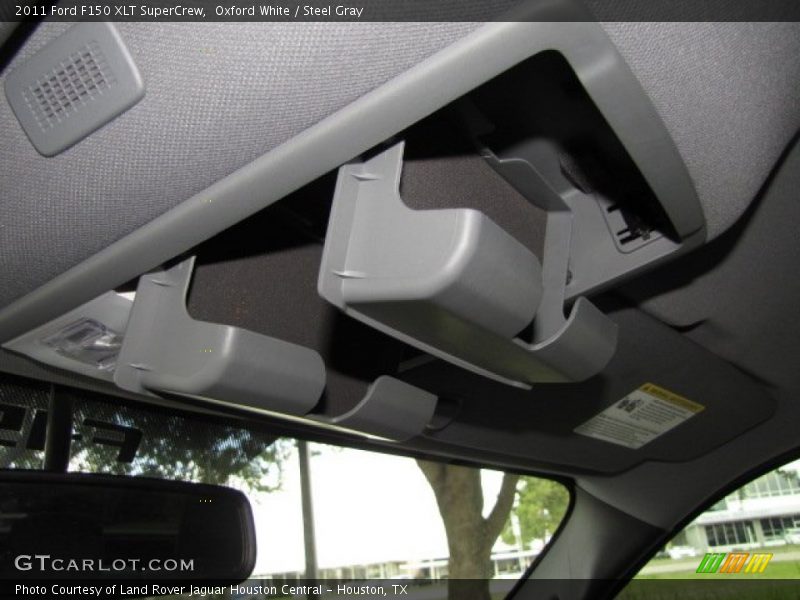 Oxford White / Steel Gray 2011 Ford F150 XLT SuperCrew
