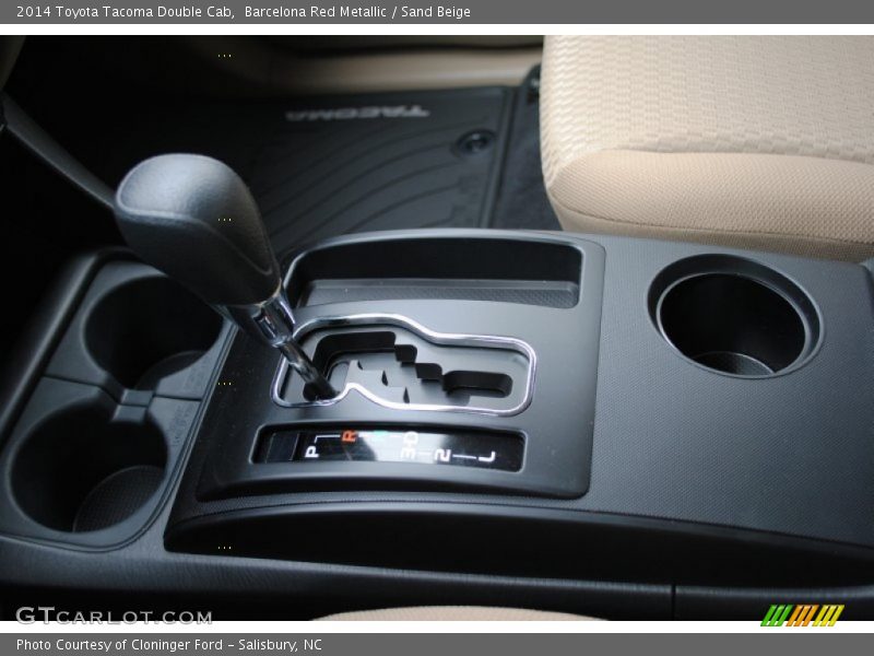 Barcelona Red Metallic / Sand Beige 2014 Toyota Tacoma Double Cab