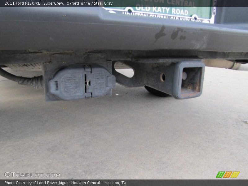 Oxford White / Steel Gray 2011 Ford F150 XLT SuperCrew