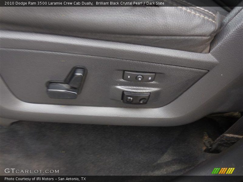 Brilliant Black Crystal Pearl / Dark Slate 2010 Dodge Ram 3500 Laramie Crew Cab Dually