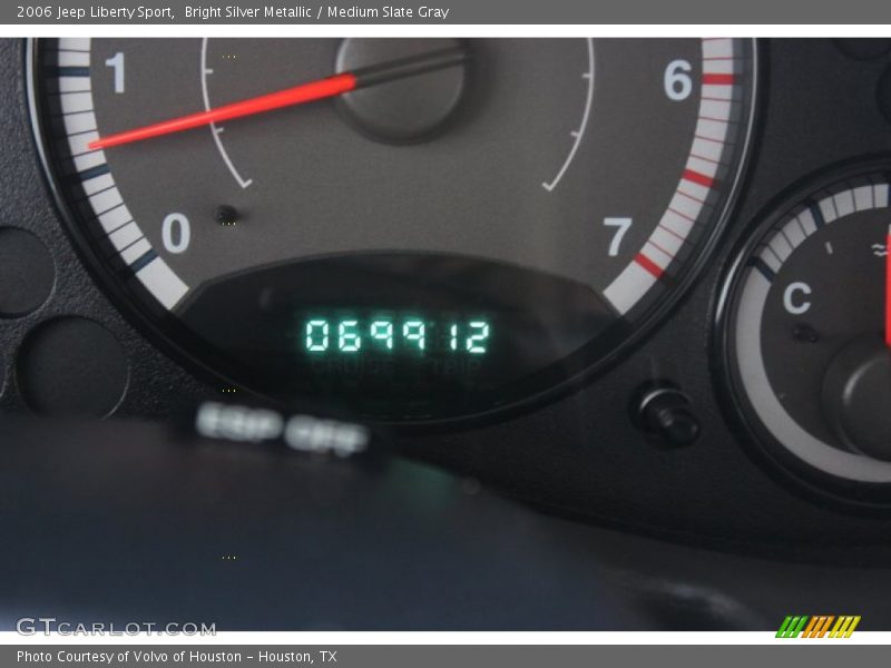 Bright Silver Metallic / Medium Slate Gray 2006 Jeep Liberty Sport