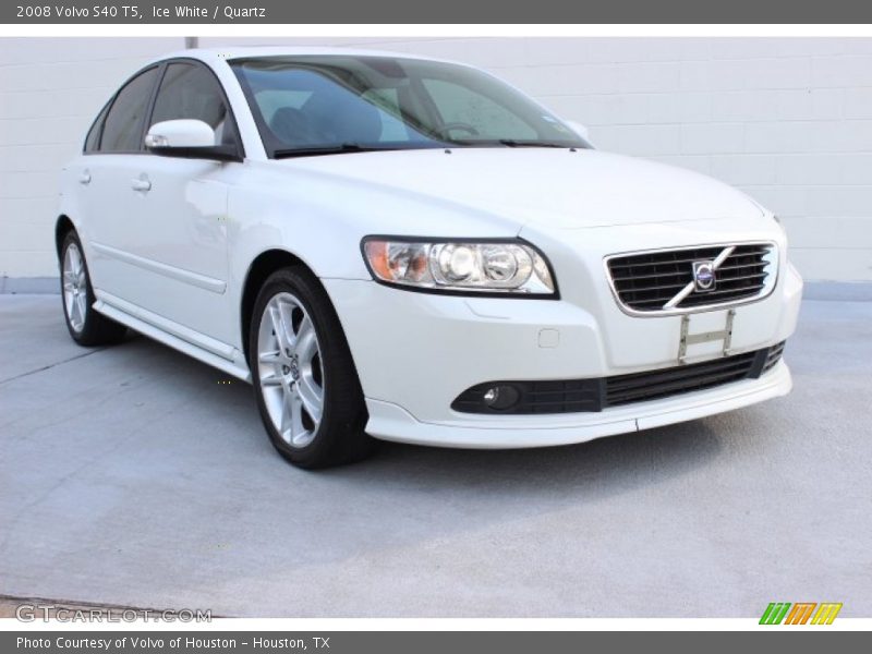 Ice White / Quartz 2008 Volvo S40 T5