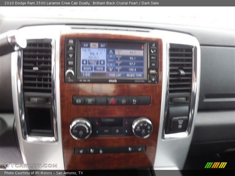 Brilliant Black Crystal Pearl / Dark Slate 2010 Dodge Ram 3500 Laramie Crew Cab Dually