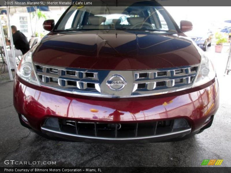 Merlot Metallic / Cafe Latte 2005 Nissan Murano SL