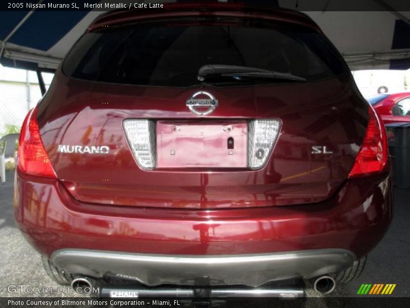 Merlot Metallic / Cafe Latte 2005 Nissan Murano SL