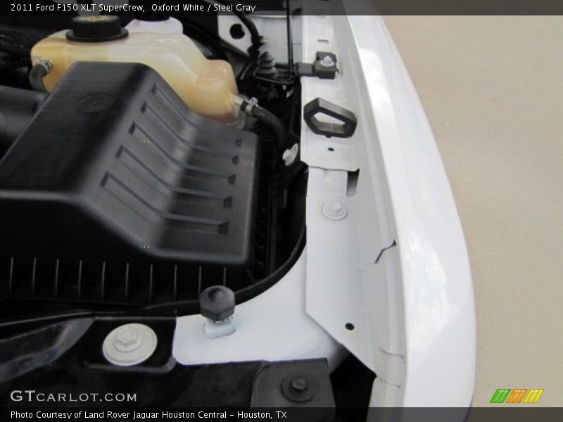 Oxford White / Steel Gray 2011 Ford F150 XLT SuperCrew