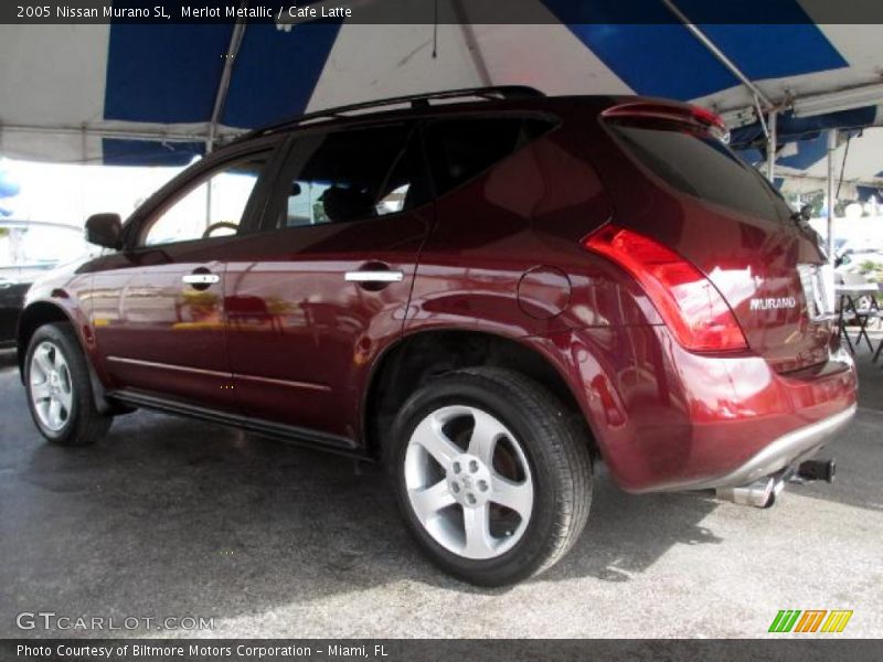 Merlot Metallic / Cafe Latte 2005 Nissan Murano SL