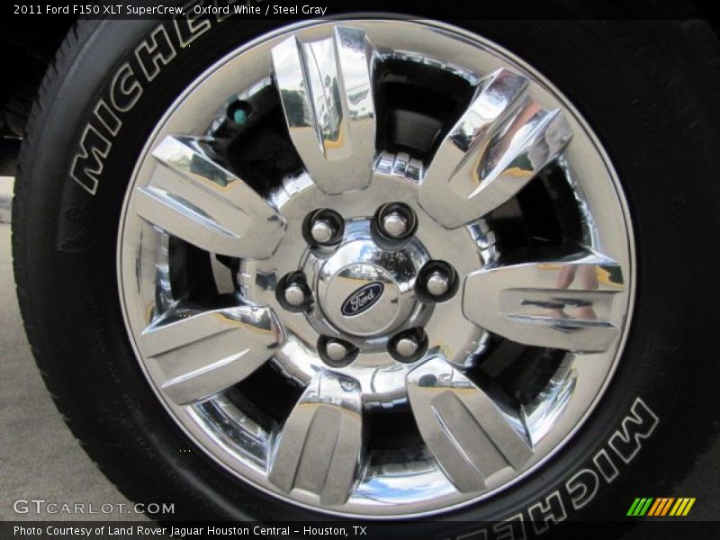 Oxford White / Steel Gray 2011 Ford F150 XLT SuperCrew