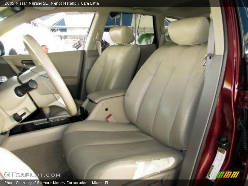 Merlot Metallic / Cafe Latte 2005 Nissan Murano SL
