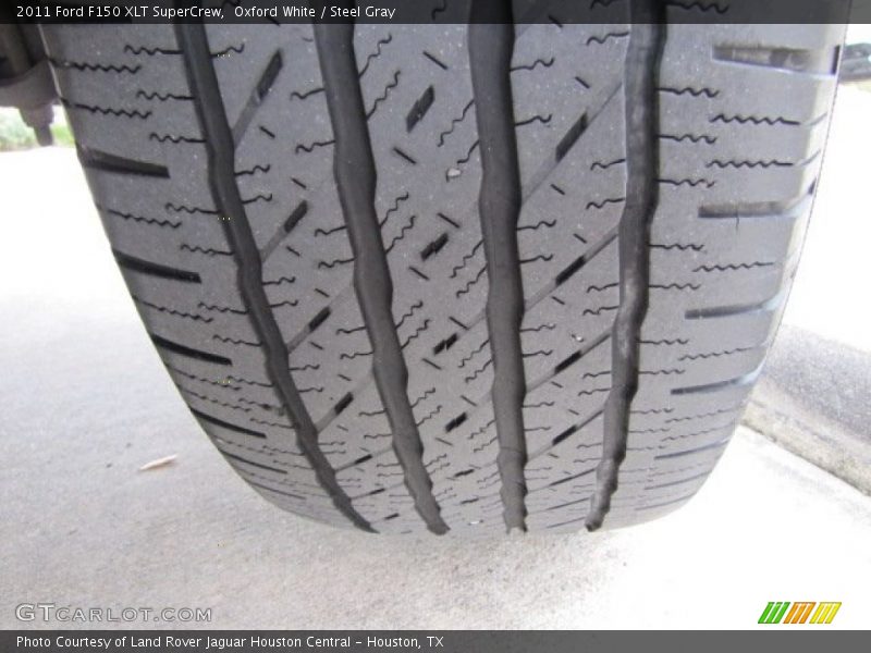 Oxford White / Steel Gray 2011 Ford F150 XLT SuperCrew