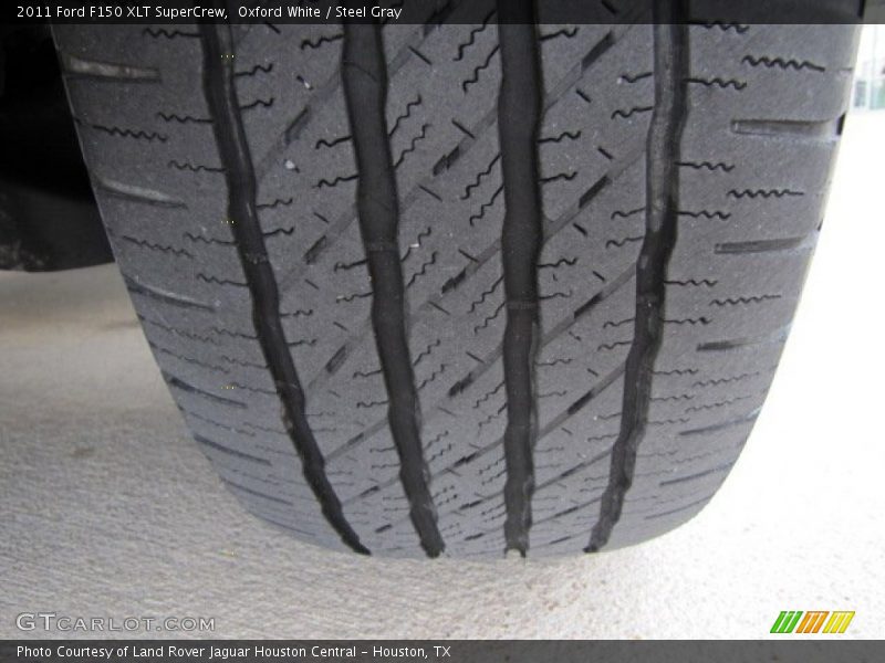 Oxford White / Steel Gray 2011 Ford F150 XLT SuperCrew