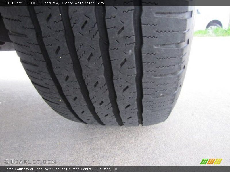 Oxford White / Steel Gray 2011 Ford F150 XLT SuperCrew