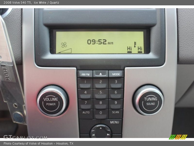 Ice White / Quartz 2008 Volvo S40 T5