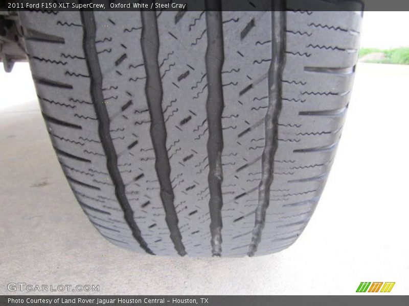 Oxford White / Steel Gray 2011 Ford F150 XLT SuperCrew