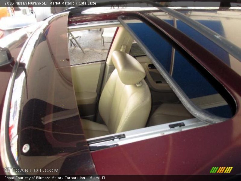Merlot Metallic / Cafe Latte 2005 Nissan Murano SL