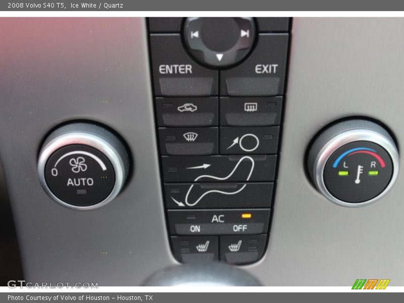 Ice White / Quartz 2008 Volvo S40 T5