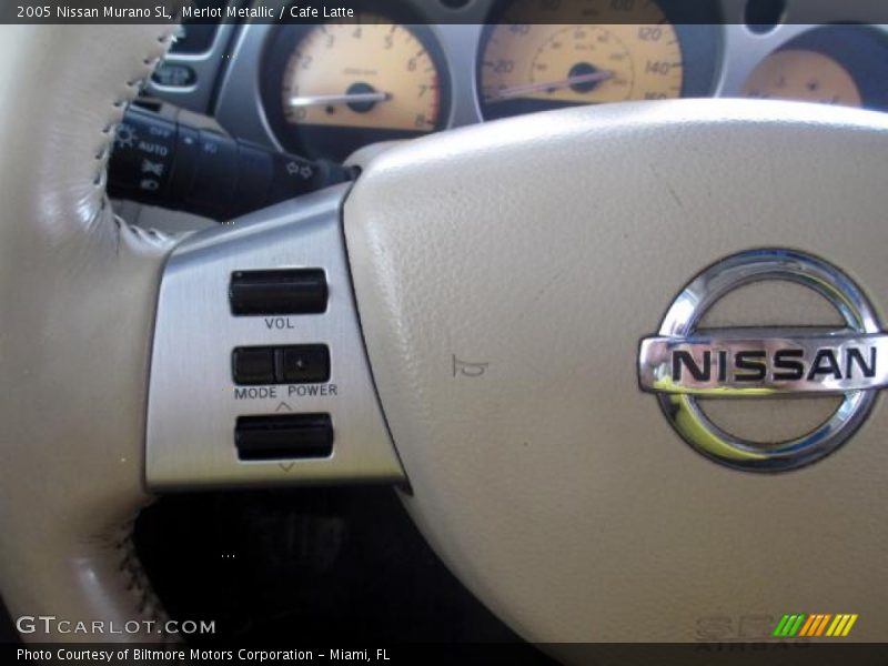 Merlot Metallic / Cafe Latte 2005 Nissan Murano SL