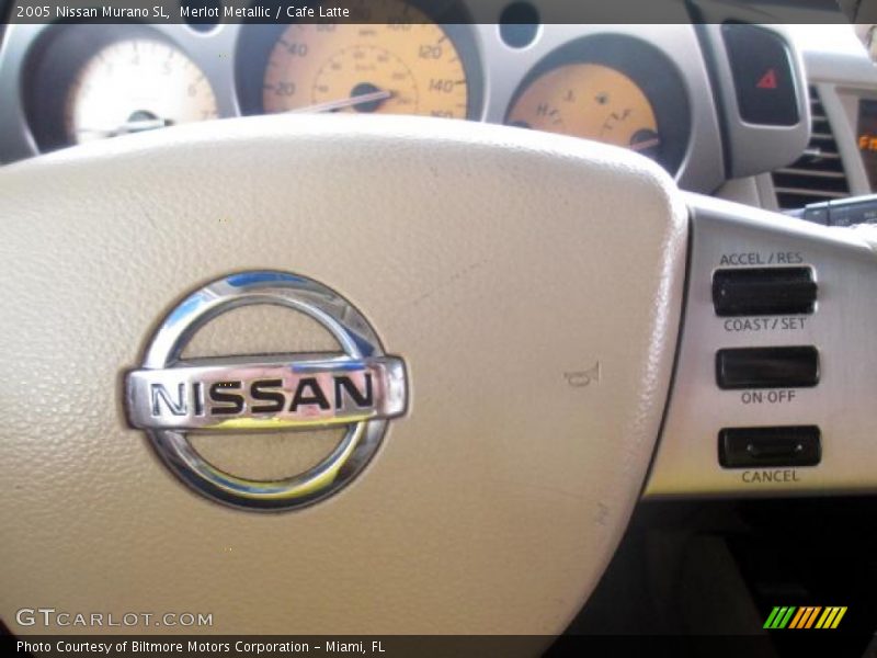 Merlot Metallic / Cafe Latte 2005 Nissan Murano SL
