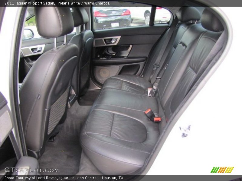 Polaris White / Warm Charcoal 2011 Jaguar XF Sport Sedan