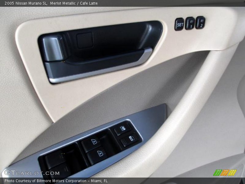 Merlot Metallic / Cafe Latte 2005 Nissan Murano SL