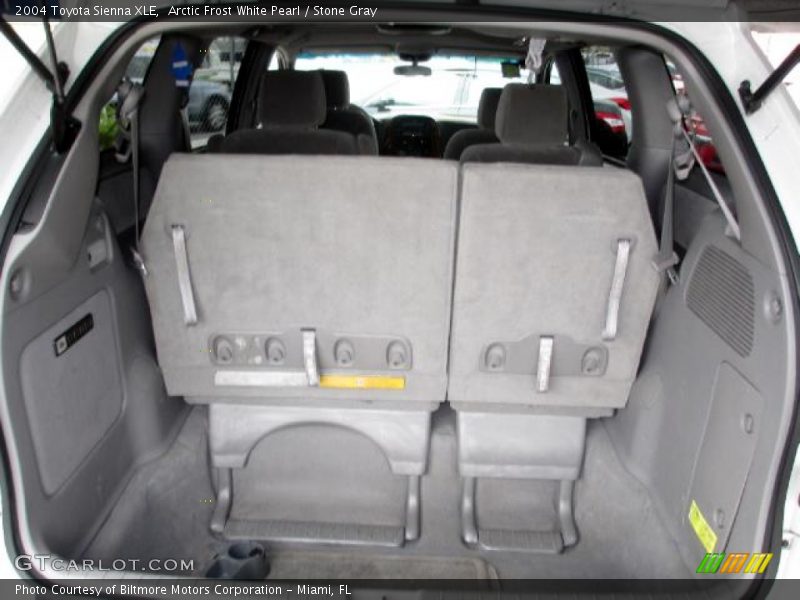 Arctic Frost White Pearl / Stone Gray 2004 Toyota Sienna XLE