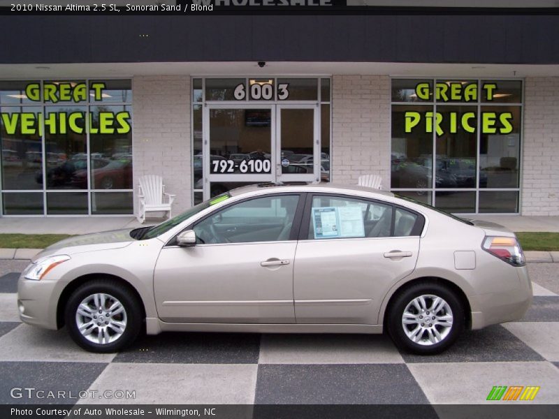 Sonoran Sand / Blond 2010 Nissan Altima 2.5 SL