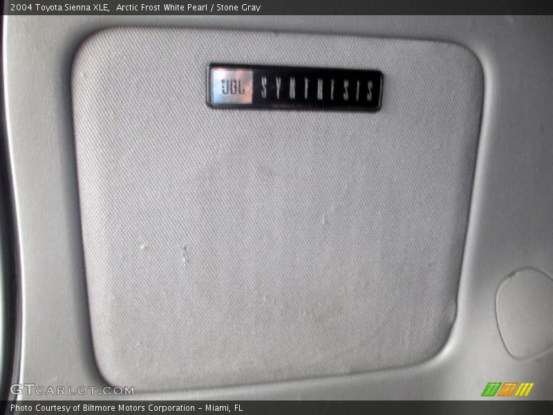 Arctic Frost White Pearl / Stone Gray 2004 Toyota Sienna XLE