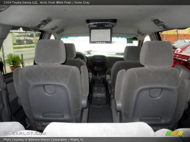 Arctic Frost White Pearl / Stone Gray 2004 Toyota Sienna XLE