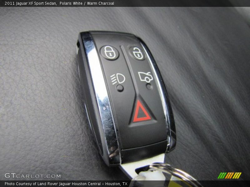 Polaris White / Warm Charcoal 2011 Jaguar XF Sport Sedan