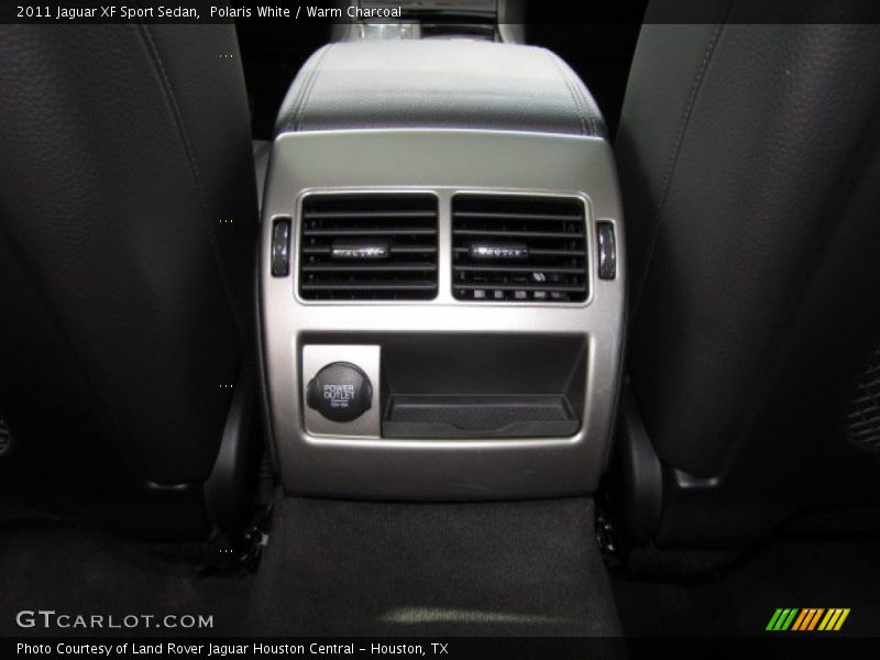 Polaris White / Warm Charcoal 2011 Jaguar XF Sport Sedan