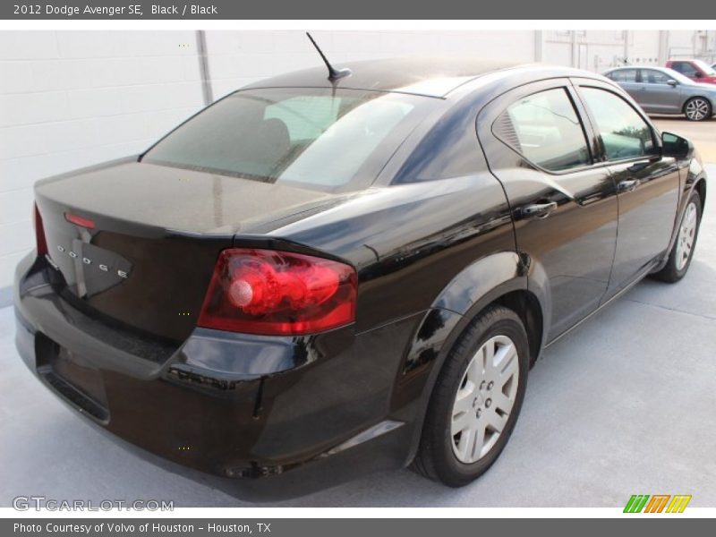 Black / Black 2012 Dodge Avenger SE