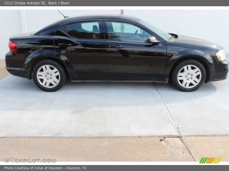 Black / Black 2012 Dodge Avenger SE