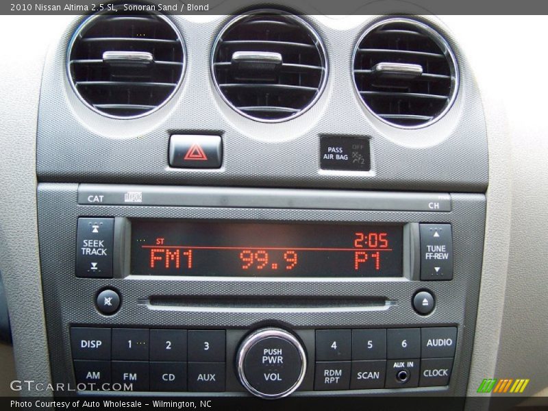 Sonoran Sand / Blond 2010 Nissan Altima 2.5 SL
