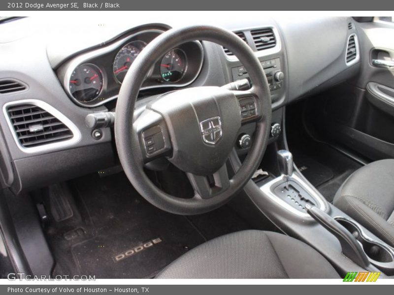Black / Black 2012 Dodge Avenger SE