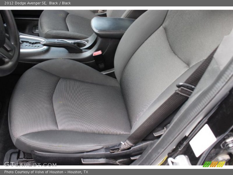 Black / Black 2012 Dodge Avenger SE