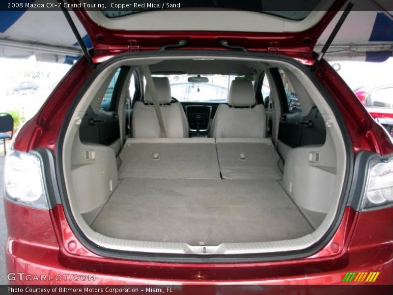 Copper Red Mica / Sand 2008 Mazda CX-7 Grand Touring