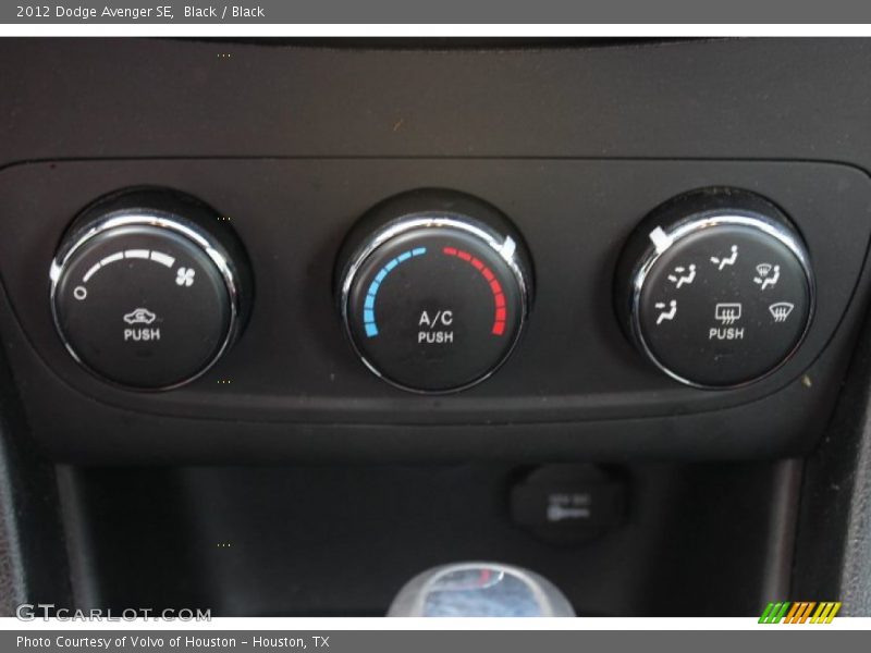 Black / Black 2012 Dodge Avenger SE