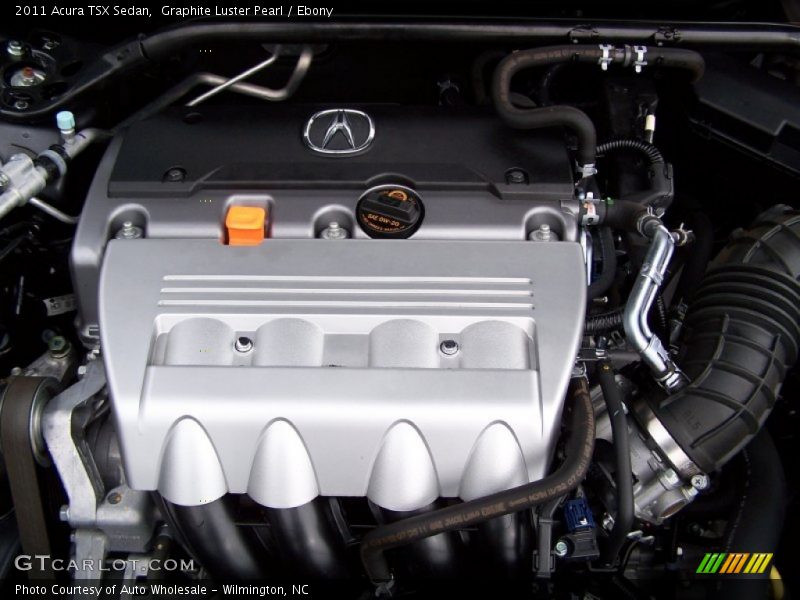 Graphite Luster Pearl / Ebony 2011 Acura TSX Sedan